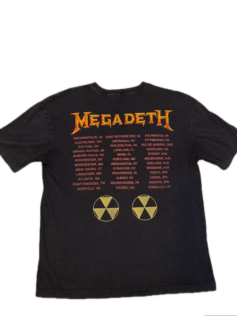 Megadeth Band Tee Vintage Style Graphic Shirt Boxy Fit Men’s L - Picture 2 of 5
